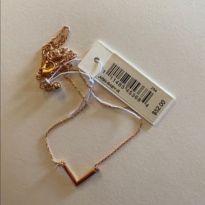 Uncommon James - Baby V Necklace